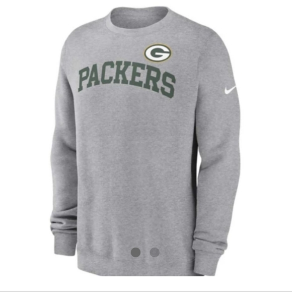 Nike Green Bay Packers Club Crewneck - Picture 4 of 6